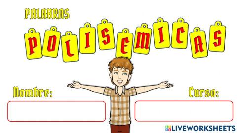 Palabras polisémicas