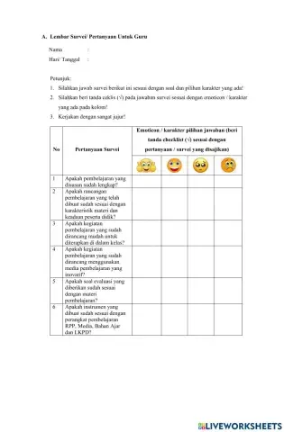 Jurnal refleksi guru