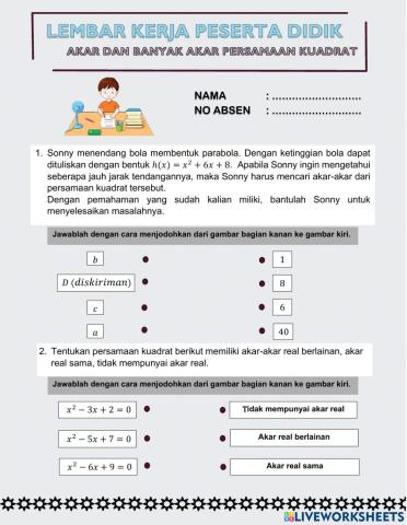 Lkpd akar dan banyak akar