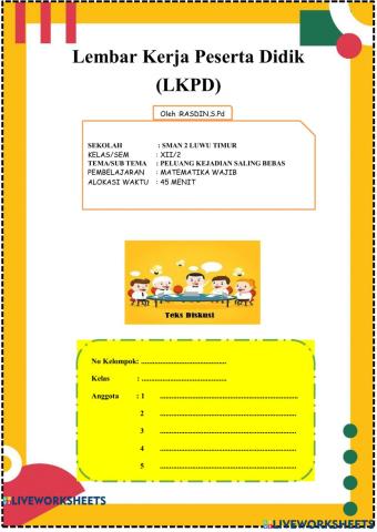 Peluang kejadian saling bebas