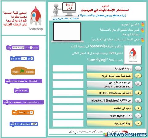 غلق درس تمثيل البيانات
