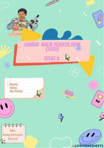 E-LKPD Materi Metamorfosis Kelas 4