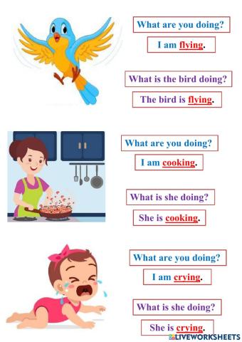 What are you doing? lesson 3