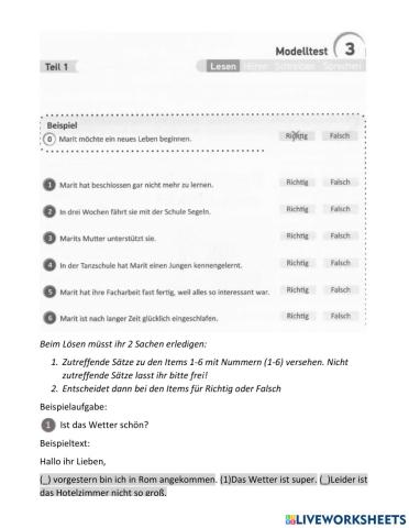 B1 PV Projekt B1 M3T1