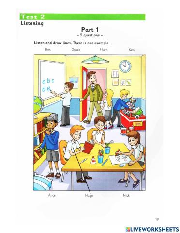 Starters - listening - week 2