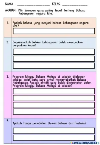 Unit 11 : bahasa kebangsaan