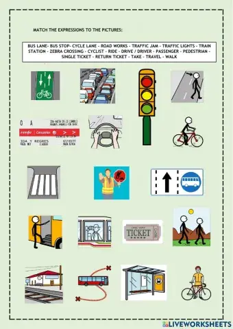 Transport vocabulary