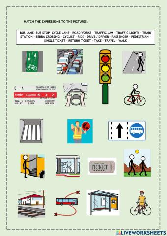 Transport vocabulary