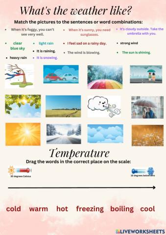 What is the weather like?