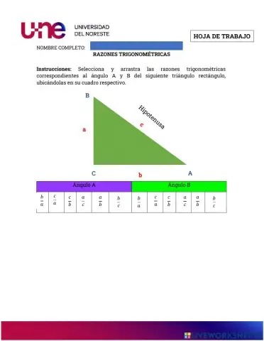 Razones trigonométricas