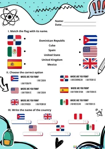 Countries and Nationalities