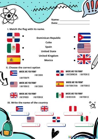 Countries and Nationalities