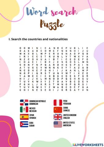 Country and Nationality