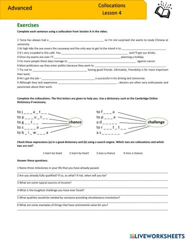 Colocations lesson 4 advanced