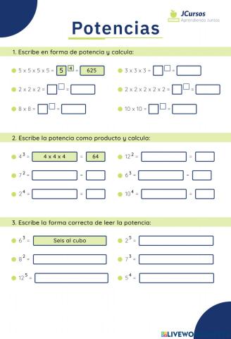 Potencias