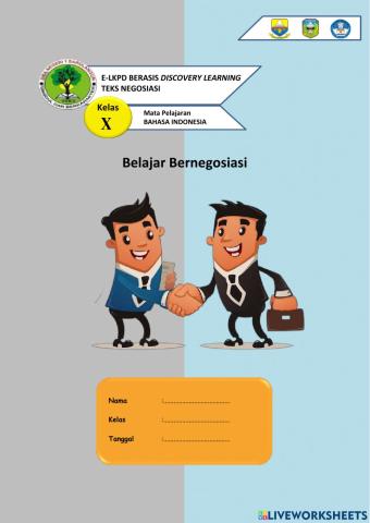 E-LKPD berbasis Discovery Learning