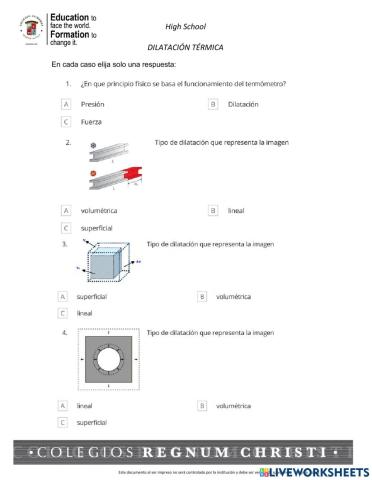 Dilatación Térmica