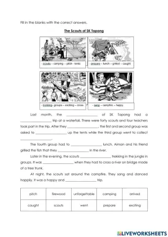 The Scouts of SK Tapang