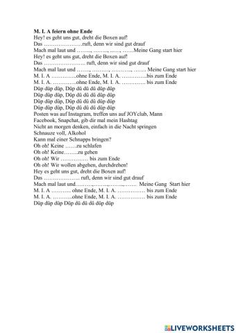 Lied: M.I.A. feiert ohne Ende