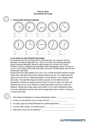 Tean ja oskan - uuel aastal uue hooga
