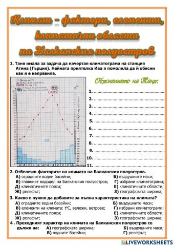 Климат на Балканите