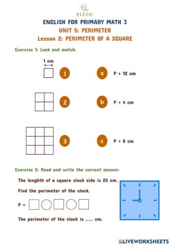 EPM3-Unit 5-Lesson 2: Perimeter of a square