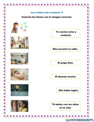 Los verbos más comunes V