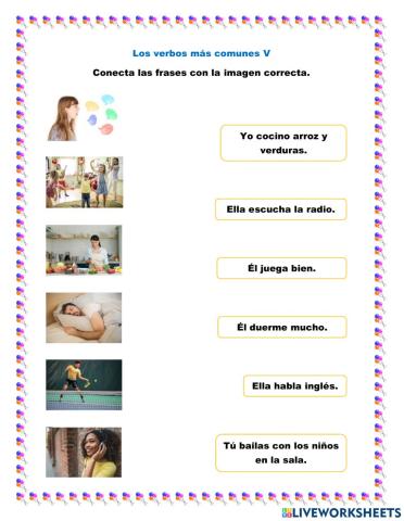 Los verbos más comunes V