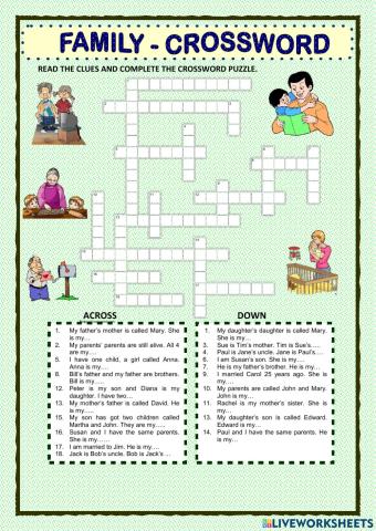 Family crossword