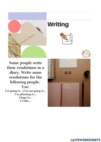 New Year's resolutions