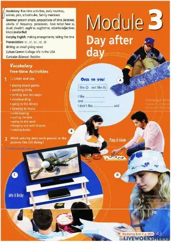 Prime time 1 SB p. 43