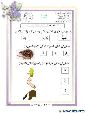 نسرين الغانمي