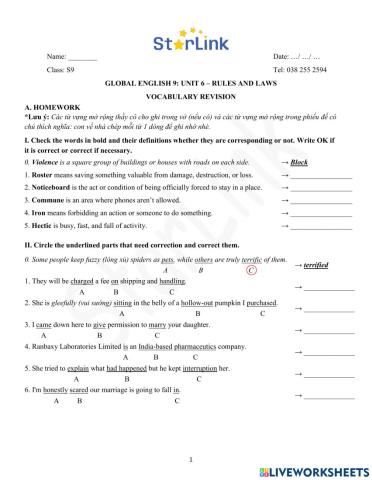 Foreign teacher-S9-Week 21-U6-Vocab 2