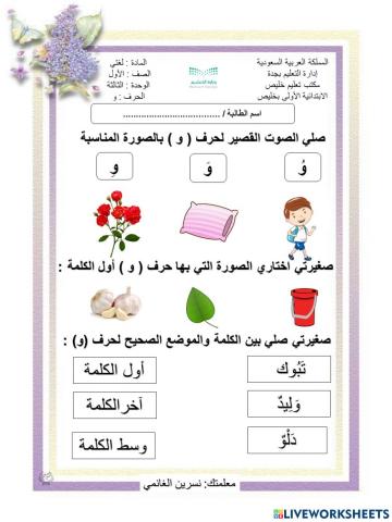 نسرين الغانمي