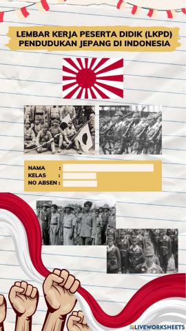 TTS pendudukan Jepang di Indonesia