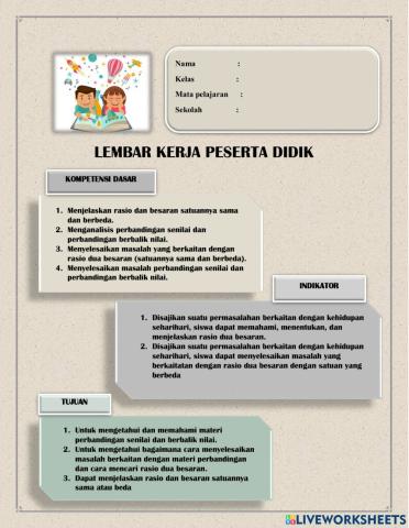 Materi perbandingan
