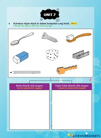 Tutor Sukses 2023 - 24 Sains Tahun 1-Unit 7