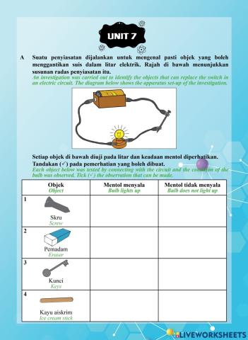 Tutor Sukses 2023 - 24 Sains Tahun 2-Unit 7
