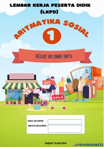 Lkpd aritmatika sosial pertemuan 1