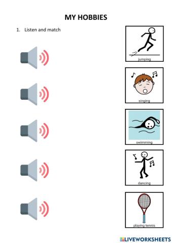 Hobbies listening