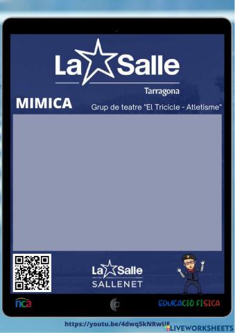 NCA - Mimica (Atletisme)