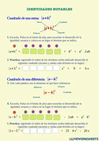 Identidades Notables