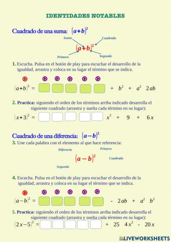 Identidades Notables