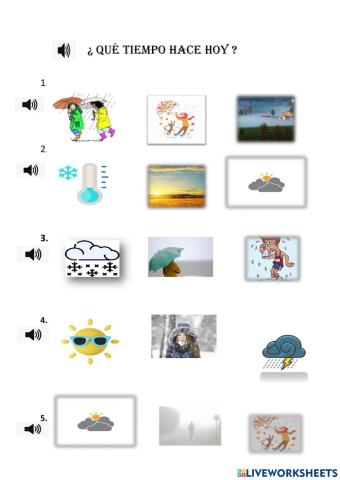 Ejercicio del tiempo