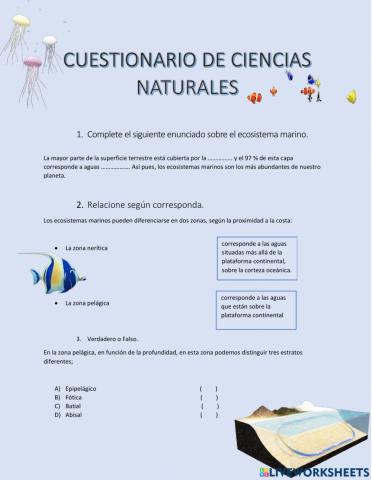 Ciencias naturales