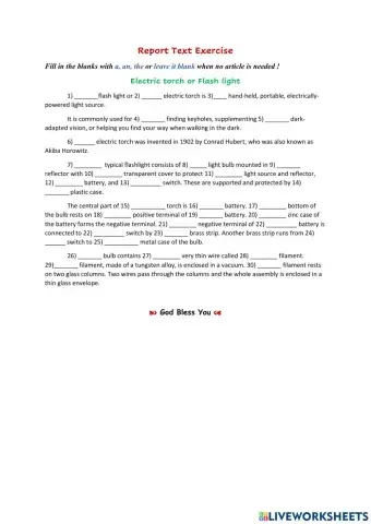 Report Text - Articles