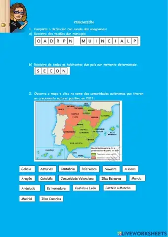 Demografía e poboación