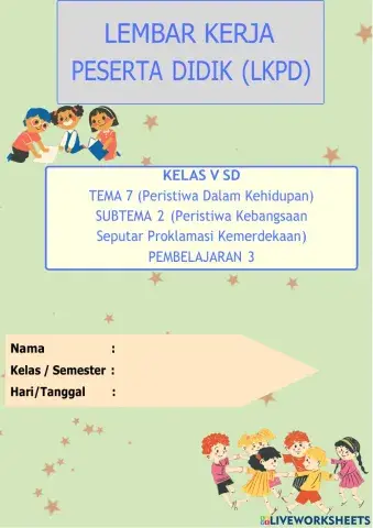 LKPD Tema 7 Subtema 2 PB 3