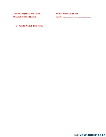 Timun mas (The Golden Cucumber)