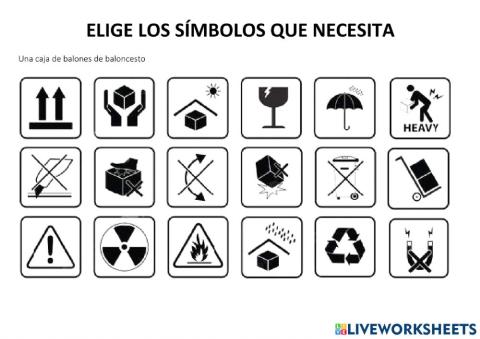 Etiquetas según el producto